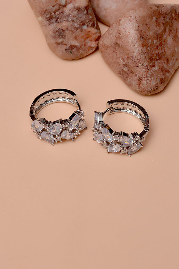 Daily Wear Silver Earrings