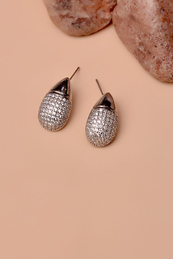 Daily Wear Silver Earrings