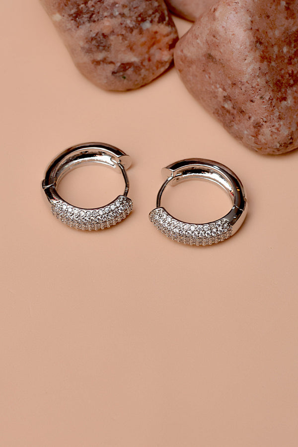 Daily Wear Silver Earrings