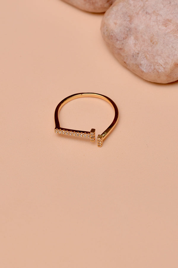 Size 0 Daily Wear Golden Ring