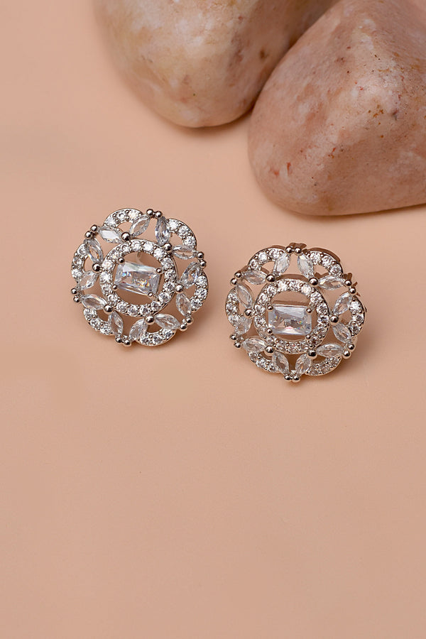 Daily Wear Silver Earrings