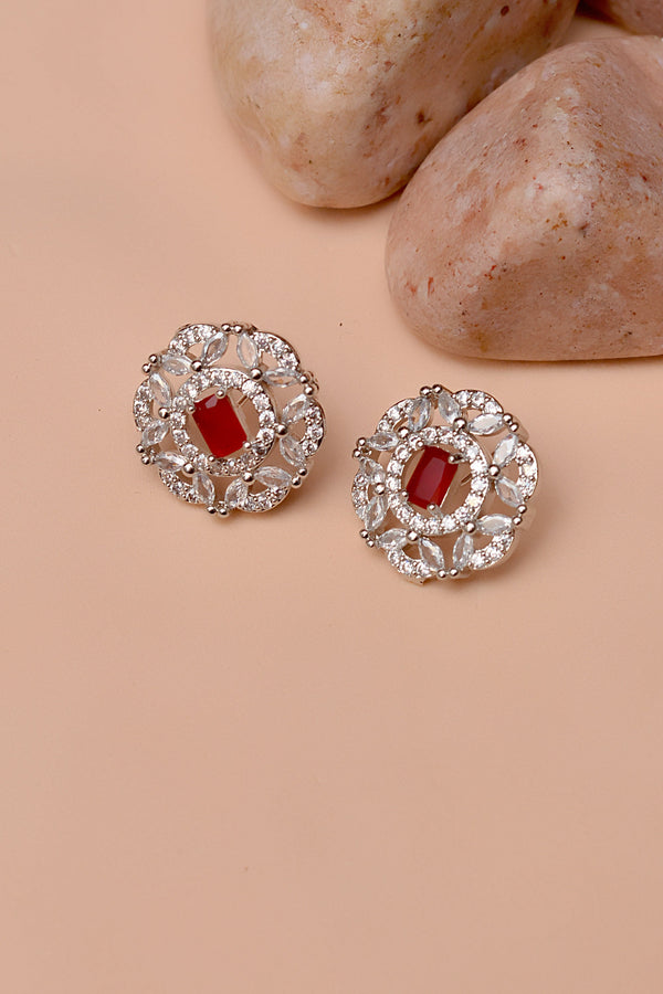 Daily Wear Red Earrings