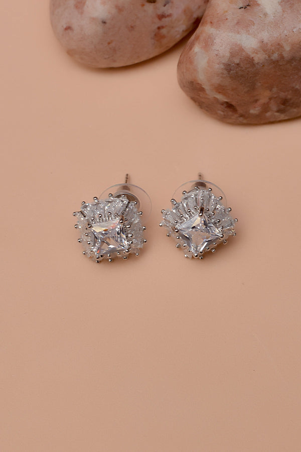 Daily Wear Silver Ear Studs