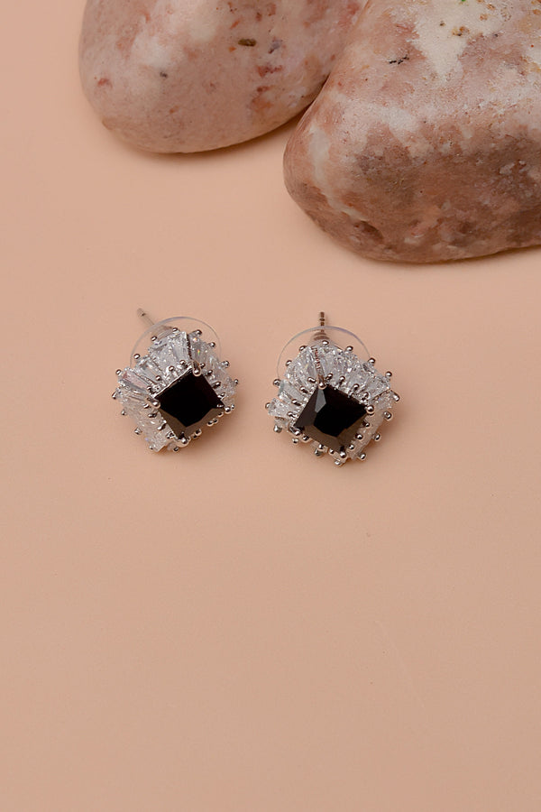 Daily Wear Black Ear Studs