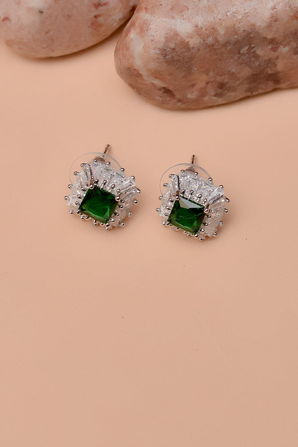 Daily Wear Green Ear Studs