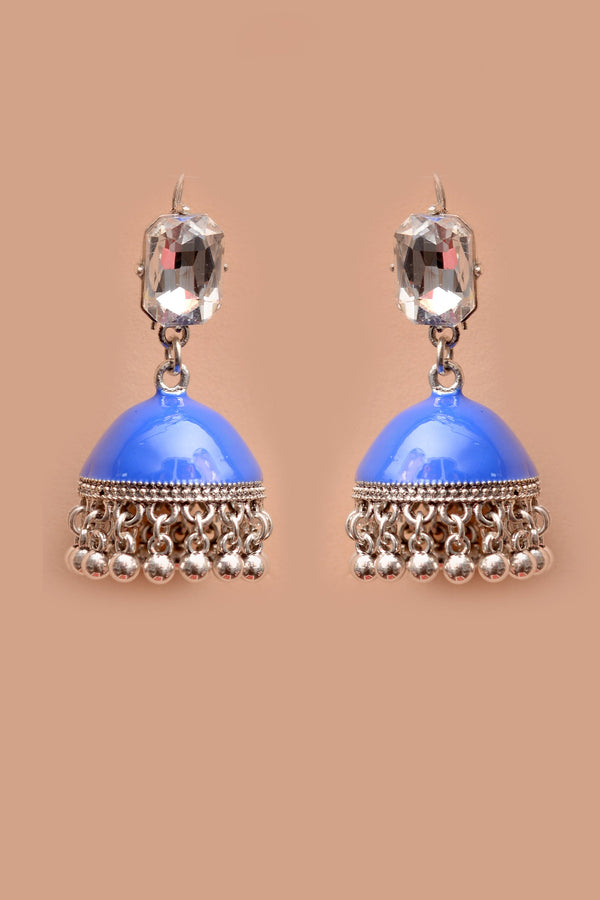 Daily Wear Blue Earrings