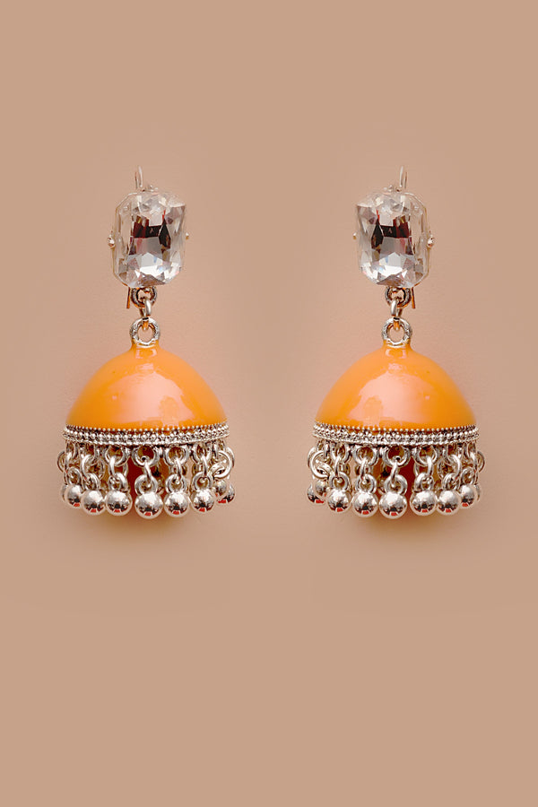 Daily Wear Orange Earrings