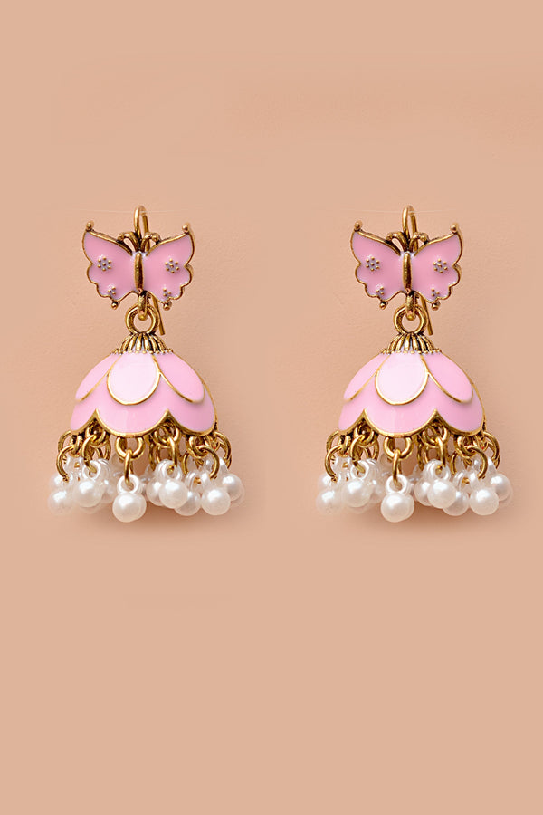 Daily Wear Pink Earrings