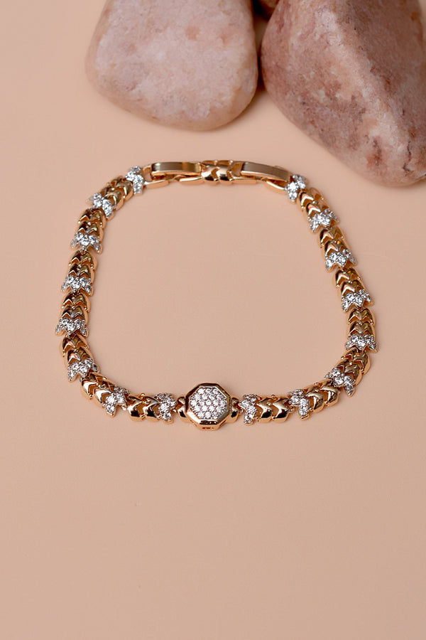 Daily Wear Dual Tone Bracelet