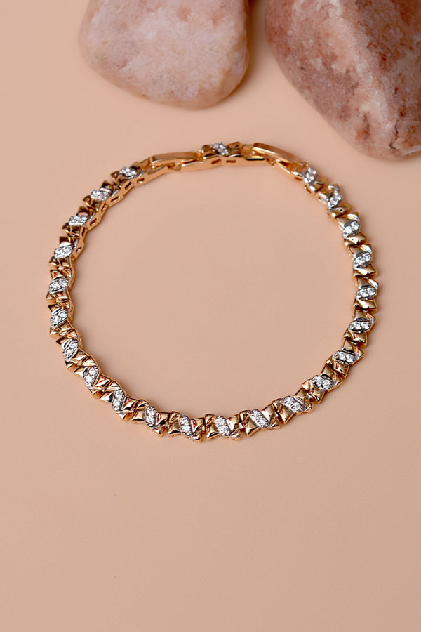 Daily Wear Dual Tone Bracelet