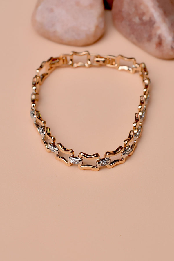 Daily Wear Dual Tone Bracelet