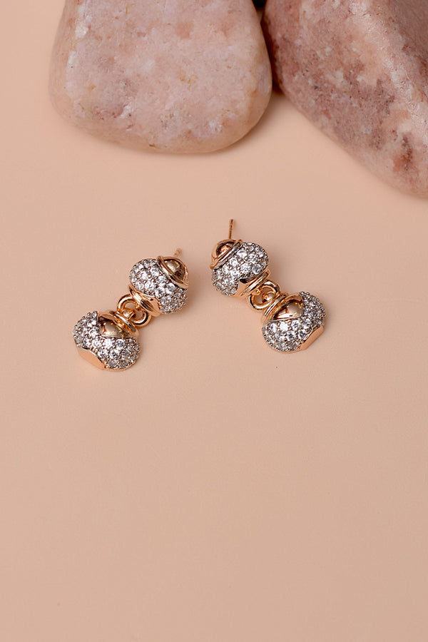 Daily Wear Dual Tone Earrings