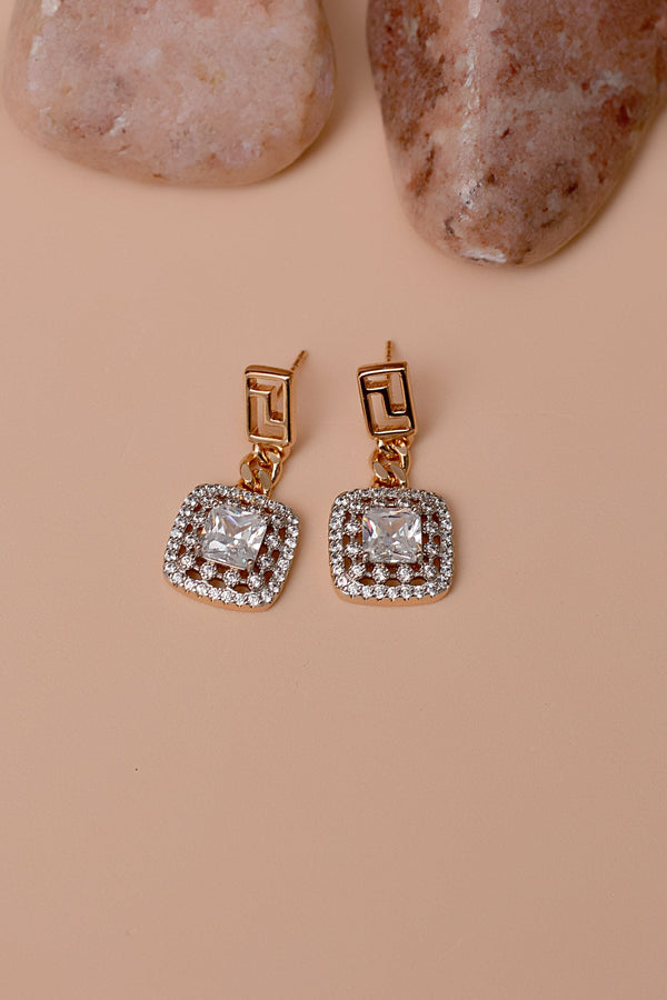 Daily Wear Dual Tone Earrings