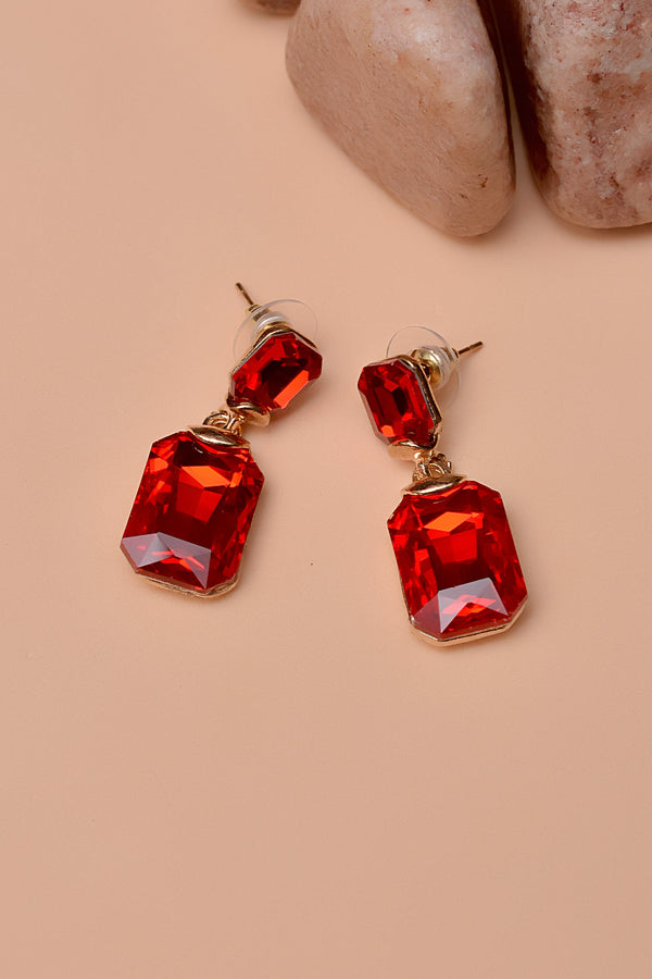 Daily Wear Red Earrings