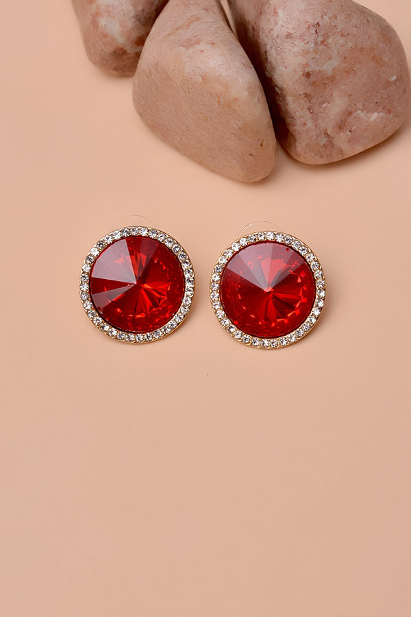 Daily Wear Red Earrings