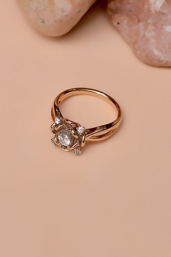 Size 8 Daily Wear Dual Tone Ring
