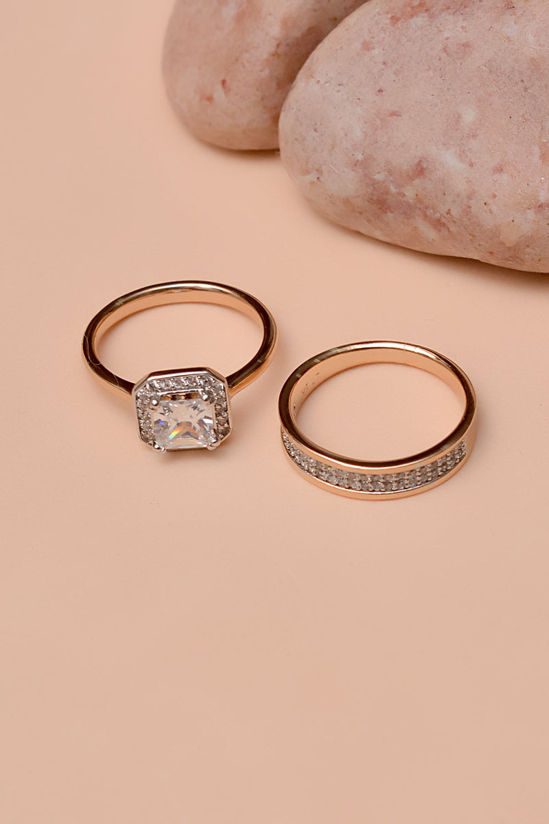 Size 7 Daily Wear Dual Tone Ring