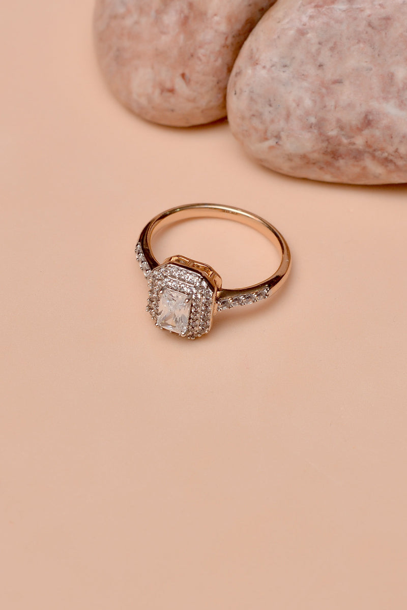 Size 8 Daily Wear Dual Tone Ring