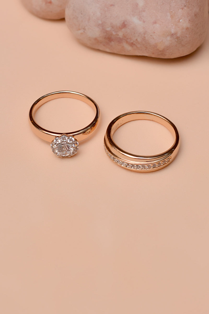 Size 9 Daily Wear Golden Ring