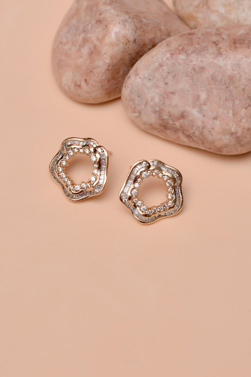 Daily Wear Dual Tone Ear Studs