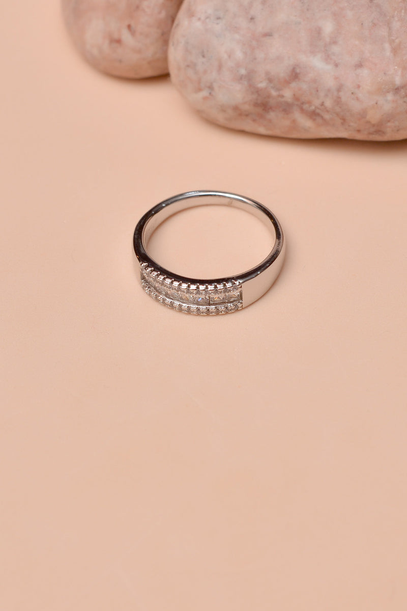 Size 6 Daily Wear Silver Ring