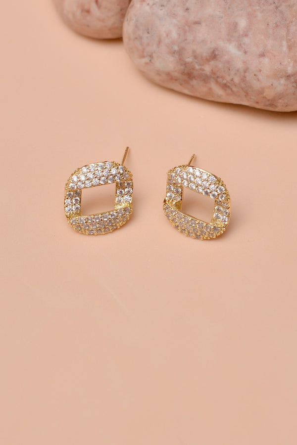 Daily Wear Golden Ear Studs