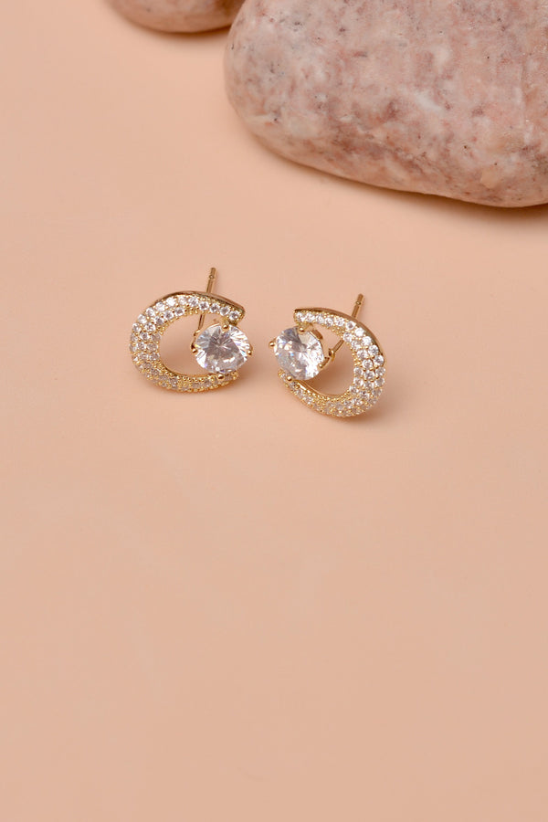 Daily Wear Golden Ear Studs