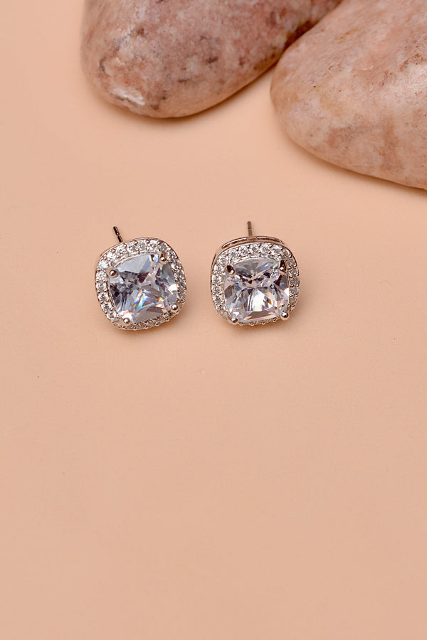 Daily Wear Silver Ear Studs