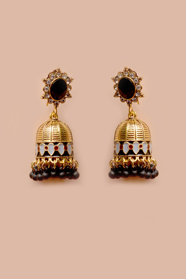 Daily Wear Black Earrings