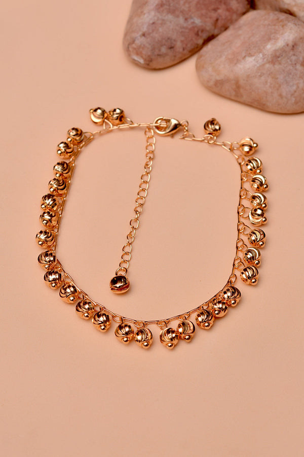 Daily Wear Golden Anklet