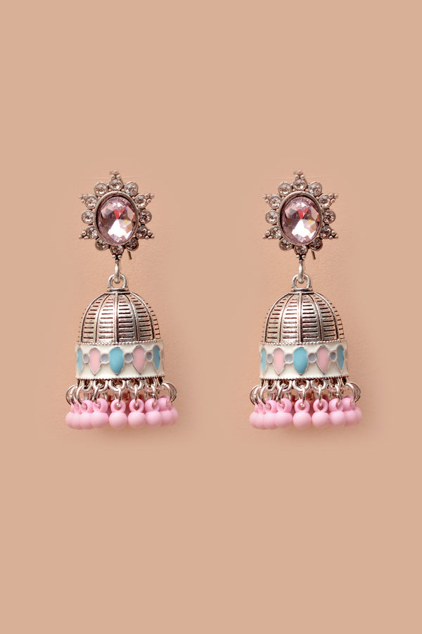 Daily Wear Pink Earrings