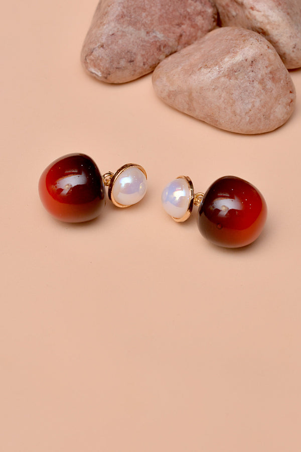 Daily Wear Red Earrings