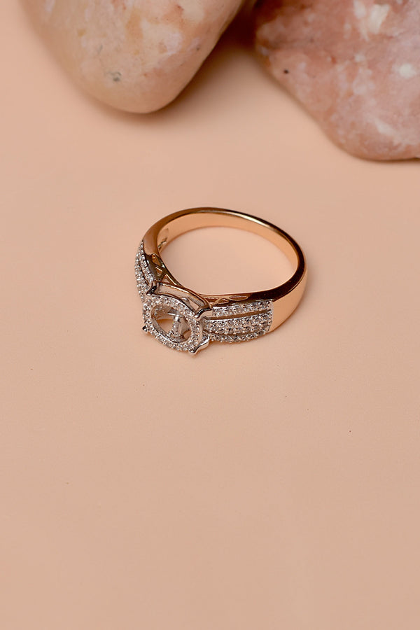 Size 6 Daily Wear Golden Ring