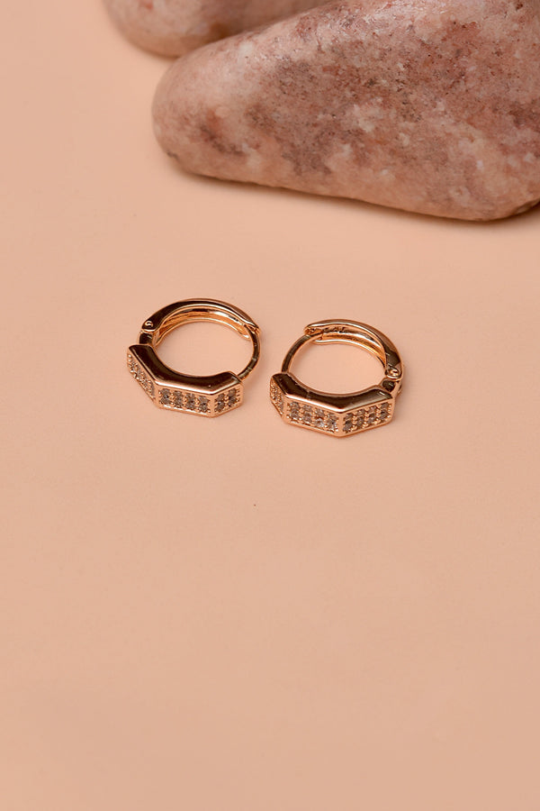 Daily Wear Golden Hoop Earrings