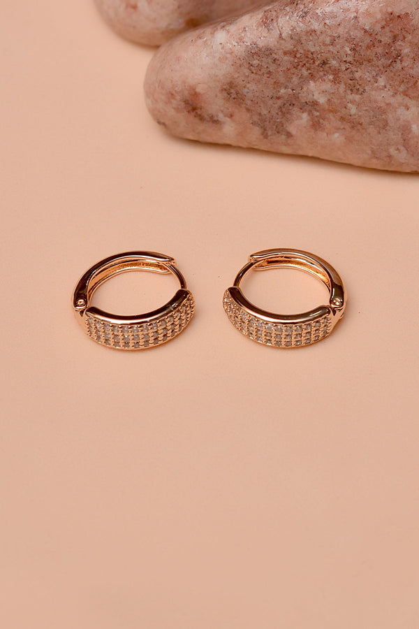 Daily Wear Golden Hoop Earrings
