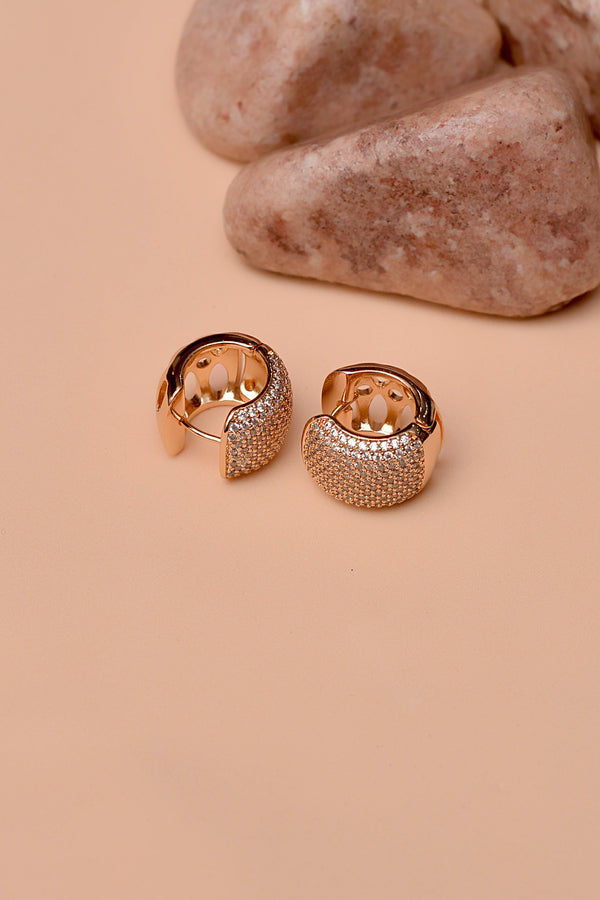 Daily Wear Golden Hoop Earrings