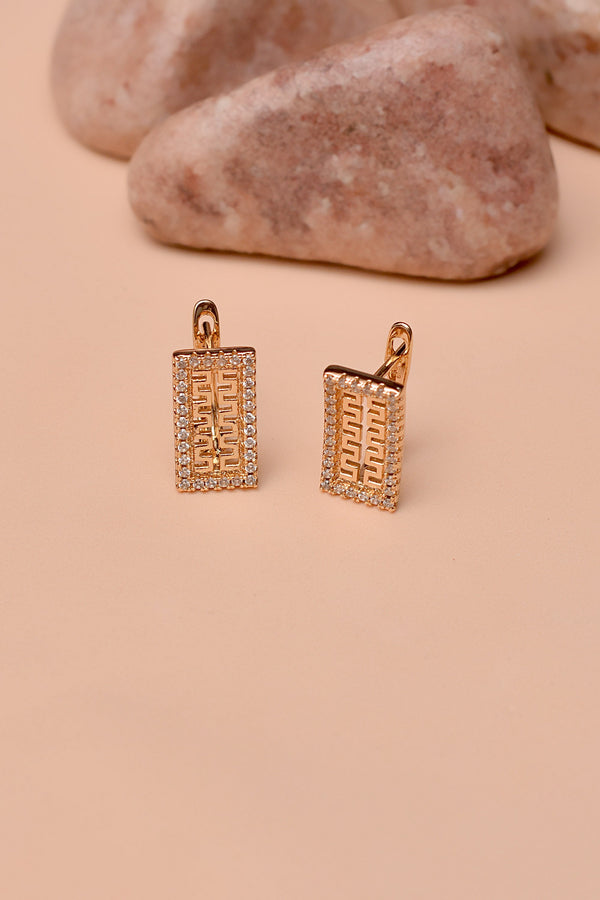 Daily Wear Golden Hoop Earrings