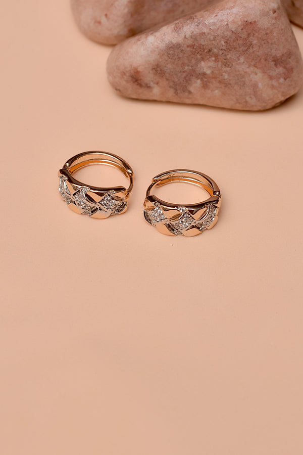 Daily Wear Golden Hoop Earrings