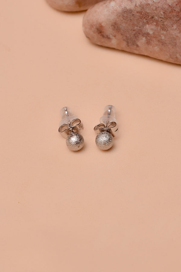 Daily Wear Silver Ear Studs