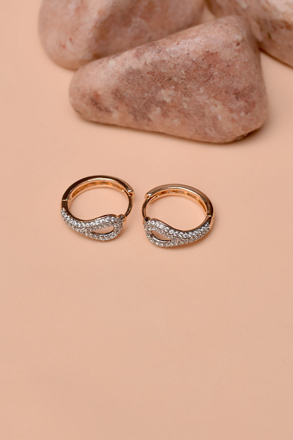 Daily Wear Golden Hoop Earrings