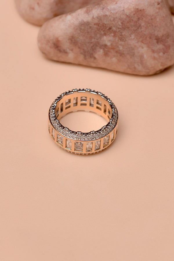 Size 7 Daily Wear Dual Tone Ring