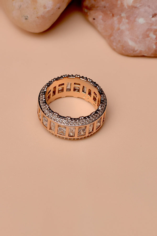 Size 7 Daily Wear Dual Tone Ring