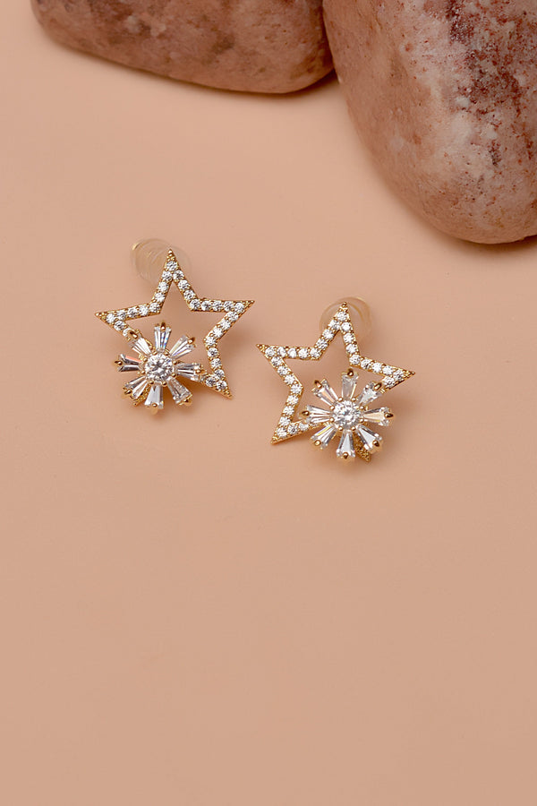 Daily Wear Golden Ear Studs