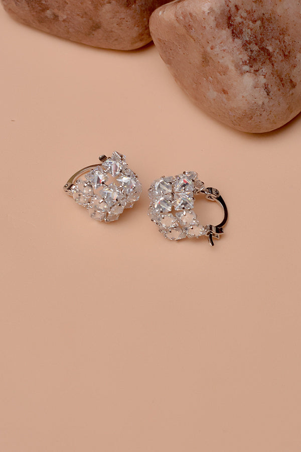 Daily Wear Silver Ear Studs