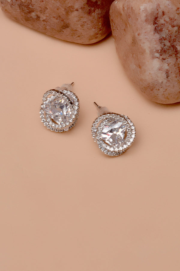Daily Wear Silver Earrings
