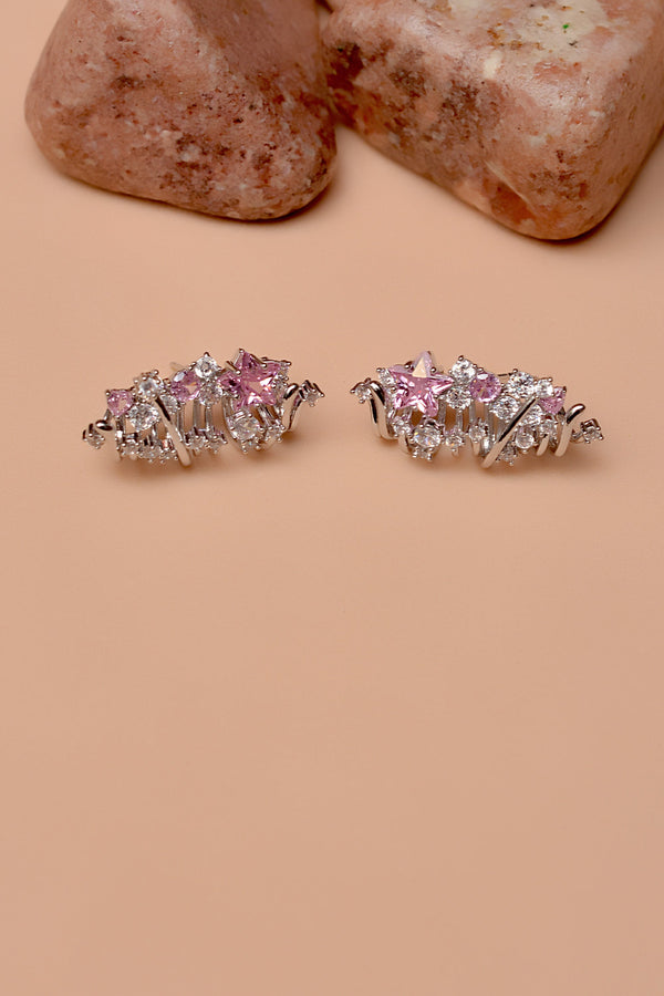 Daily Wear Pink Earrings