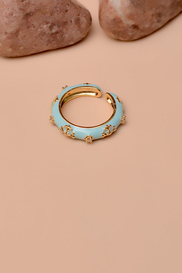 Size 0 Daily Wear Blue Ring