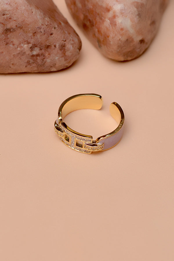 Size 0 Daily Wear Purple Ring