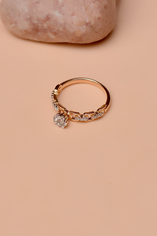 Size 7 Daily Wear Dual Tone Ring