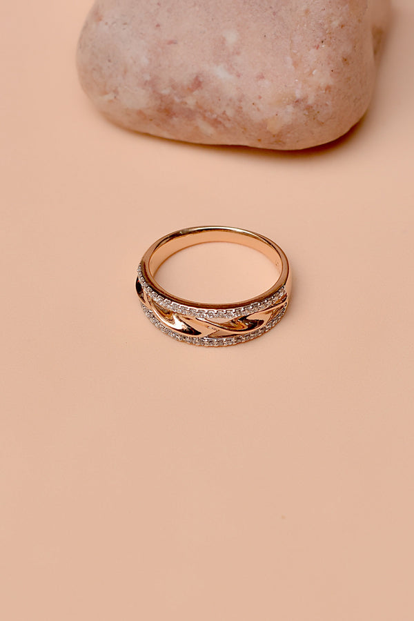 Size 9 Daily Wear Dual Tone Ring